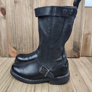 Harley-Davidson Black Combat & Moto Boots